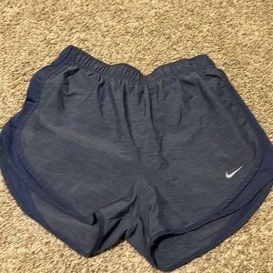 Blue/grey Nike Athletic Shorts